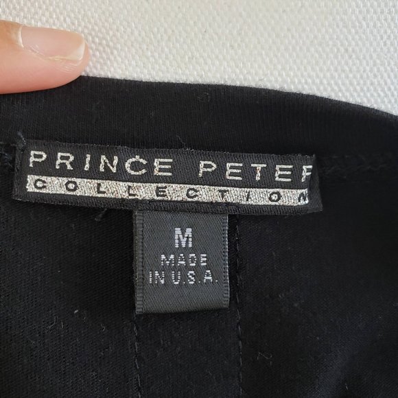 Prince Peter Basic Short Sleeve T-shirt Black Size Medium - Picture 8 of 10